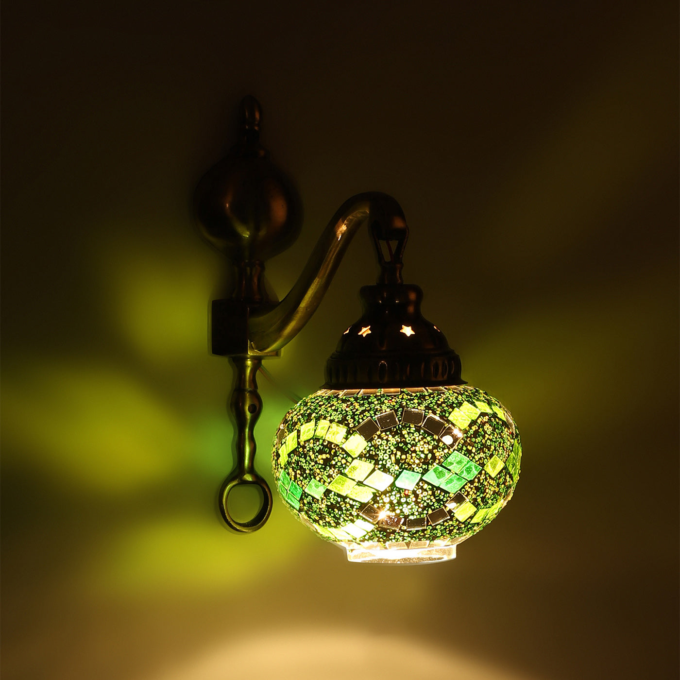 Antique brass Metal Wall Light PUMPING-1W-WALL