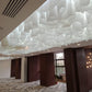 Premium Textile Ceiling Light Panel | Fire Resistant Architectural Ceiling System with LED Integration