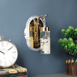 White Metal Wall Light - R-11-1W - Included Bulb