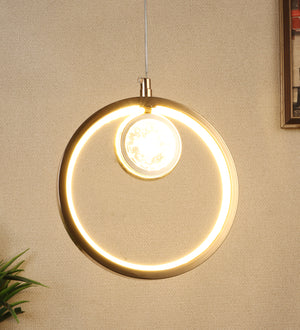 Eliante by Jainsons Lights | Gold Iron Hanging Light | R01-RD-HL