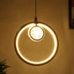 Eliante by Jainsons Lights | Gold Iron Hanging Light | R01-RD-HL