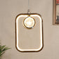 Eliante by Jainsons Lights | Gold Iron Hanging Light | R01-RECT-1LP