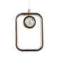 Eliante by Jainsons Lights | Gold Iron Hanging Light | R01-RECT-1LP