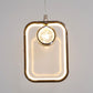 Eliante by Jainsons Lights | Gold Iron Hanging Light | R01-RECT-1LP