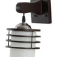 Black Wood Wall Light - RA-96-1W - Included Bulb