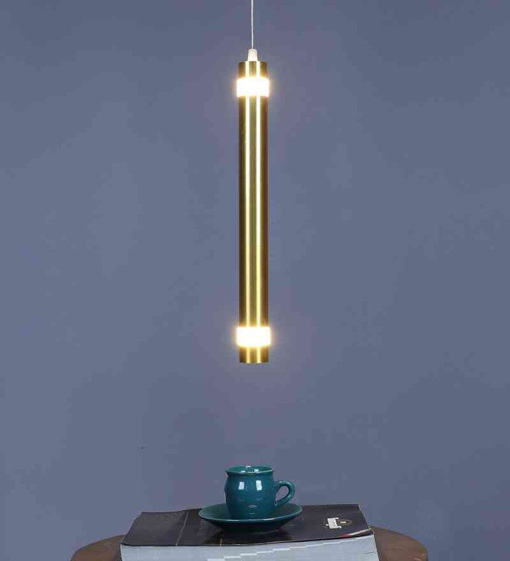 Sparqis Gold Iron Hanging Light  | Inbuilt LED | Included Bulb | Eliante by Jainsons Lights