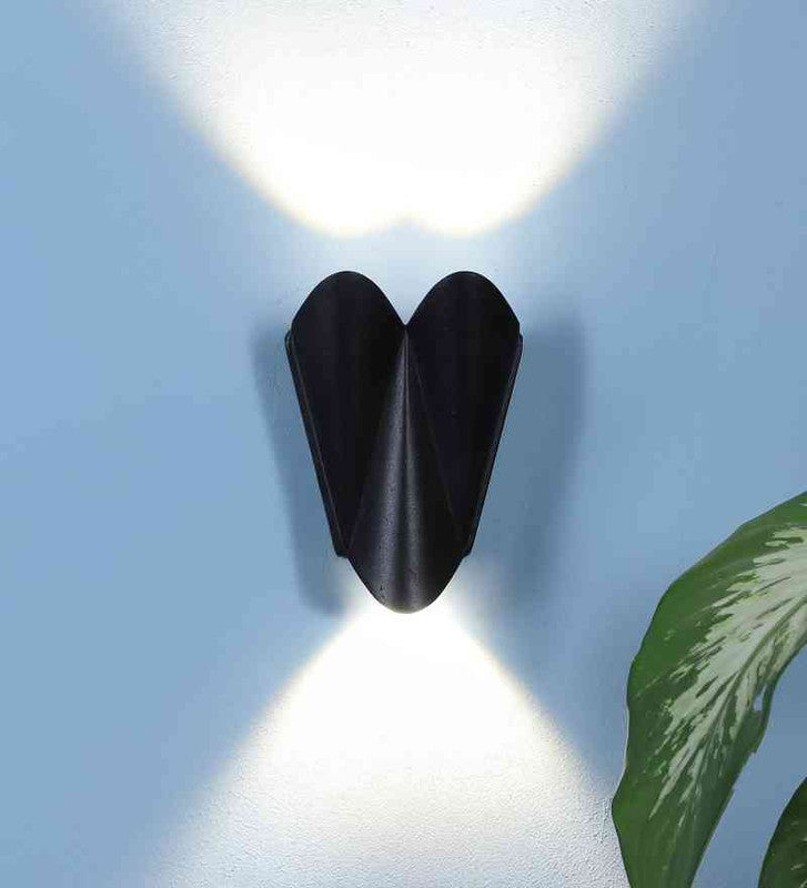 Veyora Black Aluminium Wall Light  | Inbuilt LED | Included Bulb | Eliante by Jainsons Lights