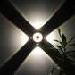Brightra Black Aluminium Wall Light  | Inbuilt LED | Included Bulb | Eliante by Jainsons Lights