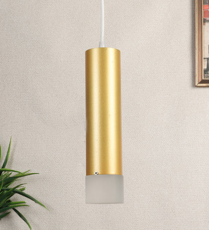 Eliante by Jainsons Lights | Gold Iron Hanging Light | RJ-HL-Cylender