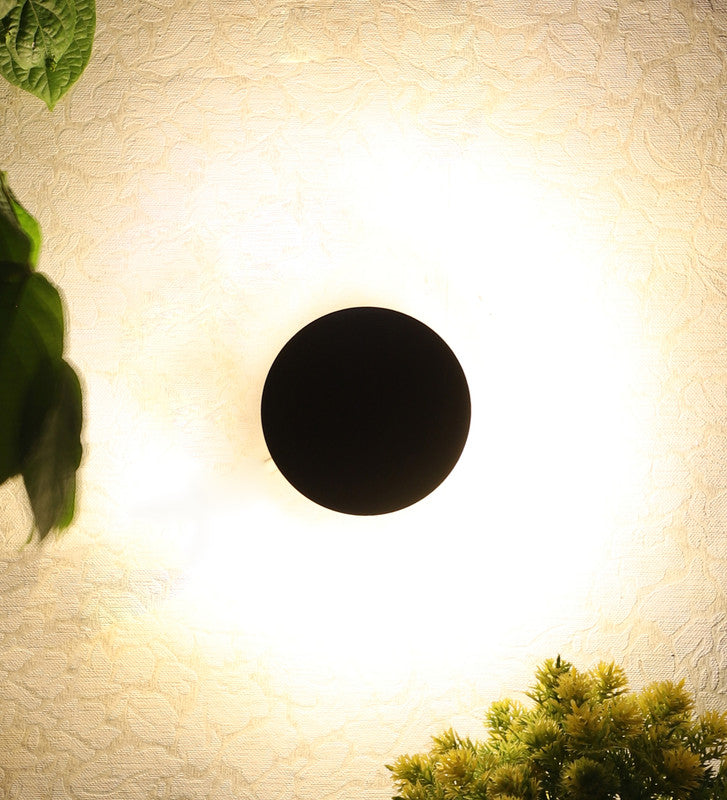 Eliante by Jainsons Lights-Decorative Outdoor Wall Light-ROUND-WAY-Inbuilt LED