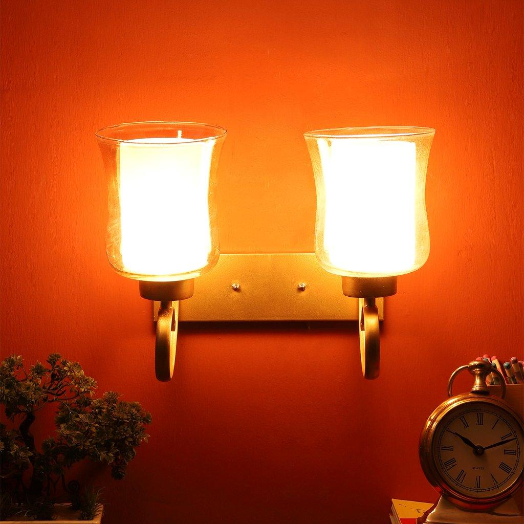 Gold Metal Wall Light - RS-02-2W - Included Bulb