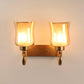 Gold Metal Wall Light - RS-02-2W - Included Bulb