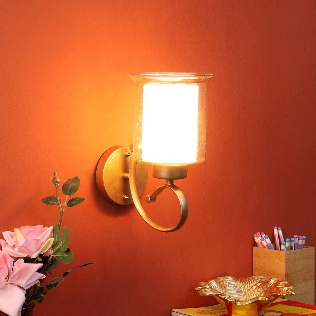 Gold Metal Wall Light - RS-03-1W - Included Bulb