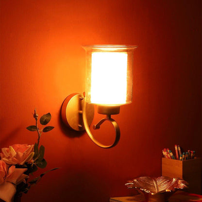 Gold Metal Wall Light - RS-03-1W - Included Bulb