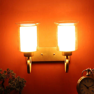 Gold Metal Wall Light - RS-03-2W - Included Bulb