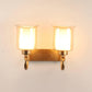 Gold Metal Wall Light - RS-03-2W - Included Bulb