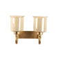 Gold Metal Wall Light - RS-03-2W - Included Bulb