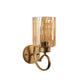 Gold Metal Wall Light - RS-04-1W-RD - Included Bulb