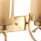 Gold Metal Wall Light - RS-05-2W-RD - Included Bulb
