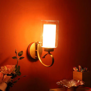 Gold Metal Wall Light - RS-06-1W-RD - Included Bulb