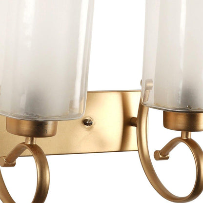 Gold Metal Wall Light - RS-07-2W-SQ - Included Bulb