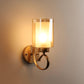 Gold Metal Wall Light - RS-08-1W-SQ - Included Bulb