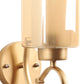 Gold Metal Wall Light - RS-08-1W-SQ - Included Bulb