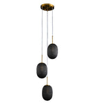 JSPHILO 4-357-3xG9-Smoke Impressions Cluster hangings