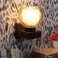 Wooden Metal Wall Light -S-173-SL - Included Bulb