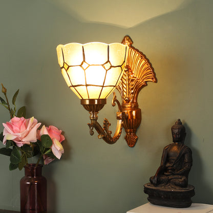 Golden Metal Wall Light - S-181-1W - Included Bulb