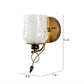 Gold Metal Wall Light - S-287-1W - Included Bulb