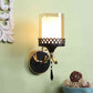 Elysian Gold and Brown Iron Wall Light  | E27 holder | Included Bulb | Eliante by Jainsons Lights