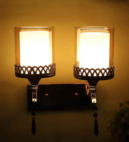 Astris Antique Gold Iron Wall Light  | E27 holder | Included Bulb | Eliante by Jainsons Lights