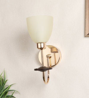 Eliante by Jainsons Lights | Gold Iron Wall Light | S-330-1W