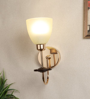 Eliante by Jainsons Lights | Gold Iron Wall Light | S-330-1W