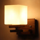 ELIANTE Key Gold and Brown Wood and Iron Wall Light - S-352-1W