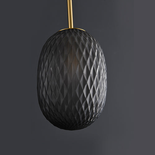 JSPHILO 4-357-3xG9-Smoke Impressions Cluster hangings