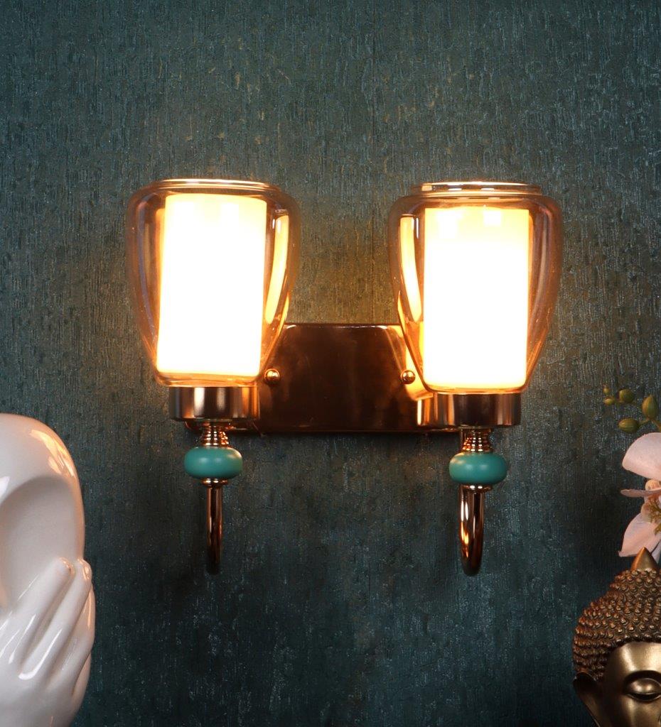 ELIANTE Seen Gold Iron Wall Light - S-411-2W