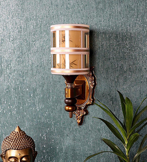 ELIANTE Antique Gold Iron Wall Light - S-426-1W
