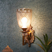 ELIANTE Antique Gold Iron Wall Light - S-468-1W