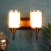 ELIANTE Antique Gold Iron Wall Light - S-469-2W