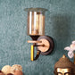ELIANTE Khey Gold and Brown Iron Wall Light - S-473-1W