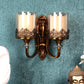 ELIANTE Saye Gold Iron Wall Light - S-477-2W