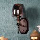 ELIANTE Fye Gold and Brown Iron Wall Light - S-478-1W