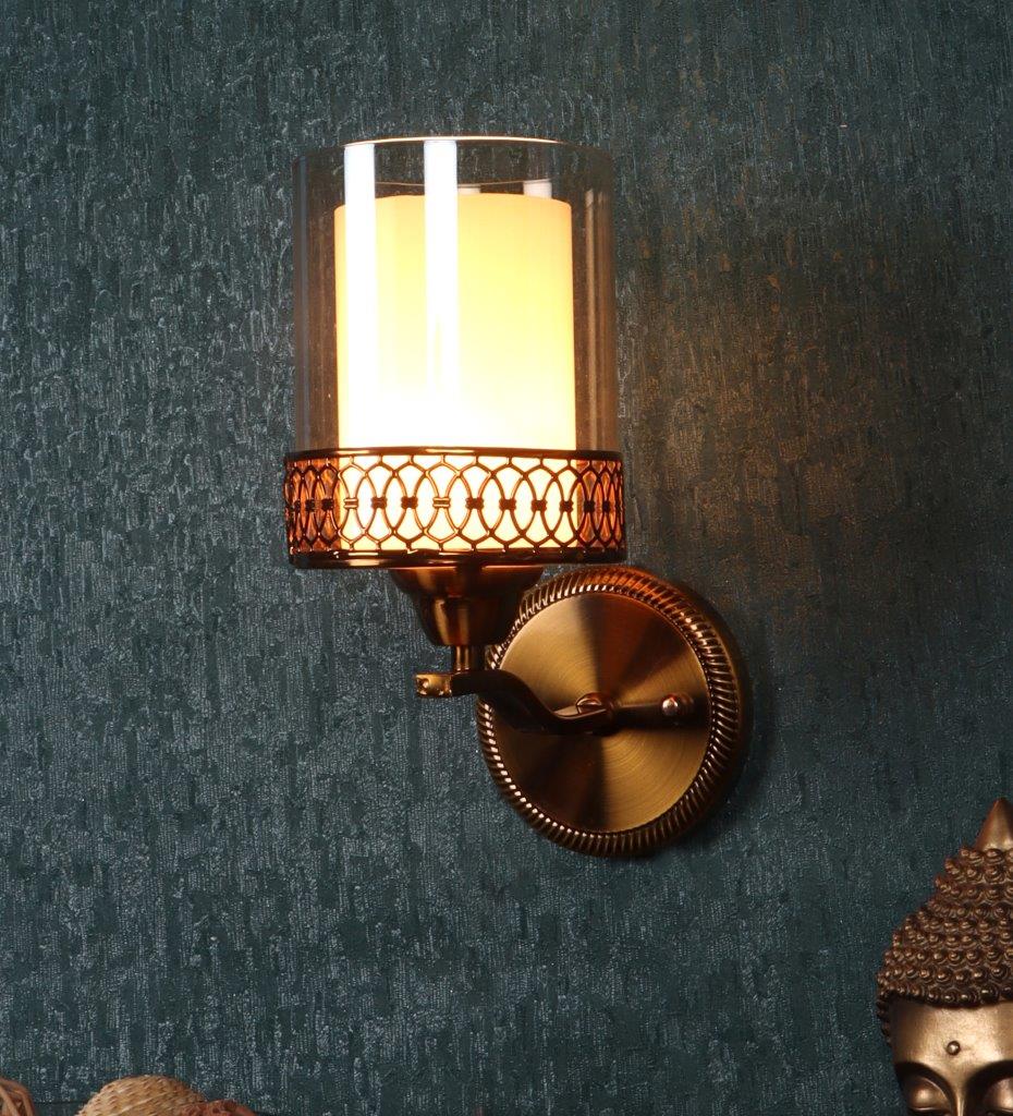 ELIANTE Gyan Gold Iron Wall Light - S-480-1W