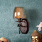 ELIANTE Daal Gold and Brown Iron Wall Light - S-481-1W