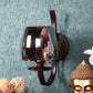 ELIANTE Zeem Black Iron Wall Light - S-482-1W