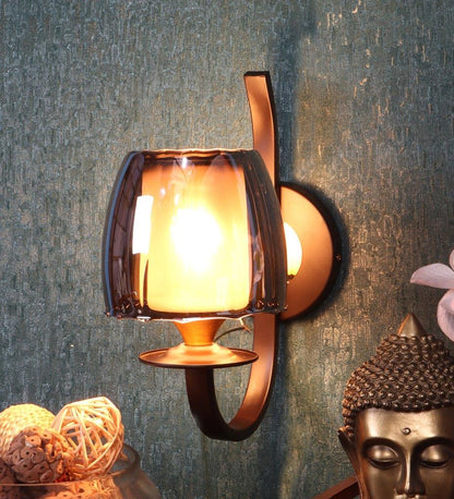 ELIANTE Zeem Black Iron Wall Light - S-482-1W