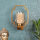 ELIANTE Antique Gold Wood Wall Light - S-488-1W