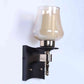 Veyra Gold and Brown Iron Wall Light  | E27 holder | Included Bulb | Eliante by Jainsons Lights